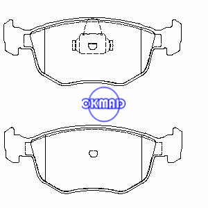 FORD MONDEO ESCORT SCORPIO Contour Brake pad FMSI:7645-D762 7645-D778 7630-D762 OEM:93BB-2K021-DC 1022077 FDB767 TRW:GDB1213 GDB1618 WVA:21358 21393 21583 21910 21579, F762